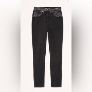 Abercrombie and Fitch Curve Love Ultra High Rise Skinny Ankle Jean - Size 16/33